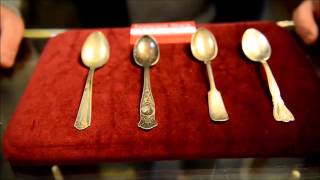 Silverplate Marks versus Sterling Silver Flatware Marks  Basics  Identification [upl. by Dugas641]