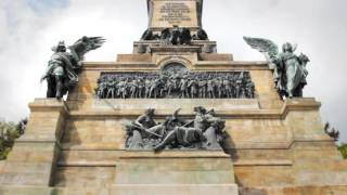 Das Niederwalddenkmal bei Rüdesheim am Rhein [upl. by Bibbie]