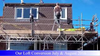 Loft Conversion Start to Finish Timelapse [upl. by Lathan]