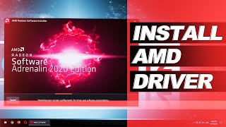 How to INSTALL Graphics Driver AMD [upl. by Horodko103]