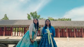 Hanbok Experience at Gyeongbokgung Palace [upl. by Amyaj]