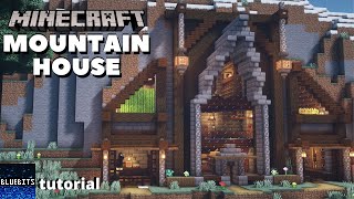 Minecraft Tutorial  How to Build a Mountain House 6 [upl. by Charlton]