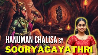 Hanuman Chalisa  Sooryagayathri [upl. by Kinna]