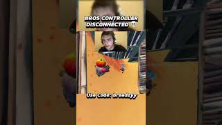 BROS CONTROLLER DISCONNECTED 💀breadzy fortnite fortnitememes memes viralmemes funny yts [upl. by Christina]