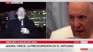 ⚠️ EL PAPA EN ESTADO CRÍTICO HABLA EL MÉDICO QUE LO OPERÓ EN SU JUVENTUD [upl. by Melonie]