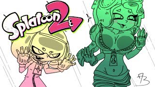 Waifu Scrap Splatoon 2 Comic Dub [upl. by Tiffa841]