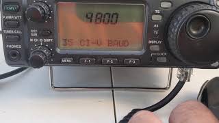 How to set up icom 706mk2g and wsjtx ft8 w cat control [upl. by Au]