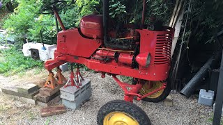 Massey Harris Pony Tractor Restoration pt2 [upl. by Amory420]