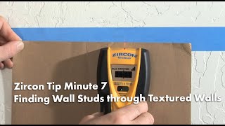 Zircon Tip Minute 7 Finding Wall Studs through Textured Walls [upl. by Sitoiyanap701]