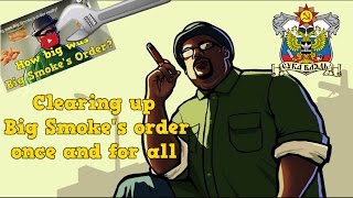 Clearing up Big Smokes order once and for all [upl. by Ronen182]