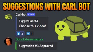 Setup Suggestions on Discord using Carl Bot [upl. by Hilaria815]