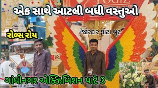 આજે તો રોલ્સ રોય મા ફોટા પાડીયા  ગાંધીનગર એક્ઝિબિશન  navnit vlogs [upl. by Shushan399]