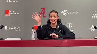 ESPN Analyst Andraya Carter Previews Alabama Basketball vs Auburn [upl. by Murdoch]