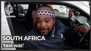 Taxi war takes deadly toll in South Africa [upl. by Ravid58]