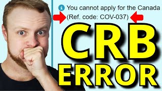 CRB Application Error COV037 Online and Phone Services are DOWN October 12th CRB Update [upl. by Ehrenberg]