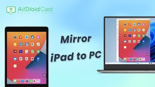 How to Mirror iPad to PC Windows amp Mac Wirelessly FAST amp FREE [upl. by Brosy284]