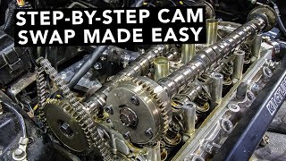 How To Swap Honda K20 K24 KSeries Camshafts [upl. by Atiekan]