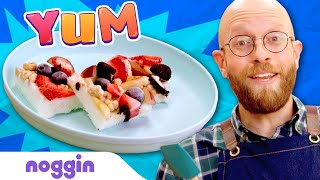 Cooking with Chef Dan 🍎 School of Yum  Healthy Habits for Kids  Noggin [upl. by Arley]