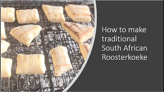 How to make traditional South African Roosterkoek [upl. by Goulet433]