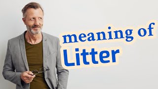 Litter  Definition of litter [upl. by Aieki663]