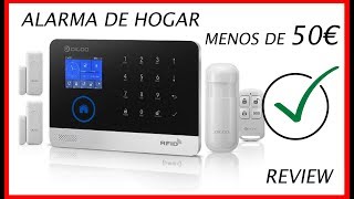 Alarma de hogar sin cuotas 100 recomendada Digoo DGHOSA Review Español [upl. by Ilonka619]