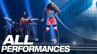 Rapper Flaujae Raps With A Message All Performances  Americas Got Talent 2018 [upl. by Helli]