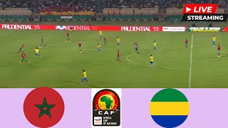 🔴 Morocco vs Gabon  Africa Cup Of Nations Qualifiers 2024  Full Match Streaming [upl. by Stedt62]