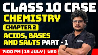 Class 10 CBSE  Chemistry Chapter 2 Acids Bases And Salts Part  1  Xylem Class 10 CBSE [upl. by Aeht]