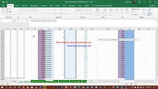 Seasonal Rainfall calculation  Data Analysis  MS Excel [upl. by Daron]