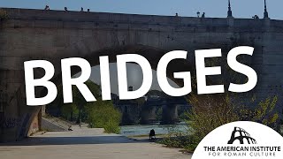 Crossing the Tiber Bridges in Rome  Ancient Rome Live [upl. by Michey]