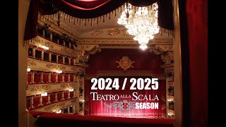 Teatro alla Scala 20242025 Season Milan Italy OPERA [upl. by Acirderf799]