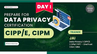 Day 1  Prepare for Data Privacy  Introduction of IAPP CIPPe and CIPM  European Privacy [upl. by Adnaram]