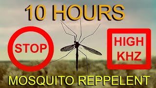 10 HOURS Mosquito repellent sound Ultrasonic Effect 1415Khz  Concentration  Meditation  Sleep [upl. by Mylo171]