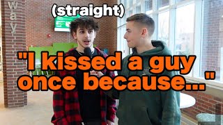 Straight college guys reveal their GAYEST secrets 🤫🌈 [upl. by Stefanac792]