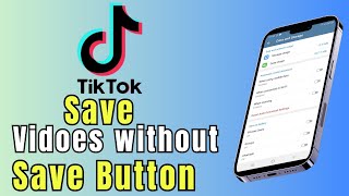 How to download tiktok video without save option 2024Easy guide [upl. by Deidre]