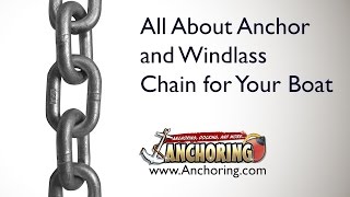 All About Anchor and Windlass Chain for Your Boat [upl. by Hsital702]