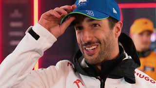 Daniel Ricciardo PostRace Interview  2024 Bahrain Grand Prix [upl. by Anav562]