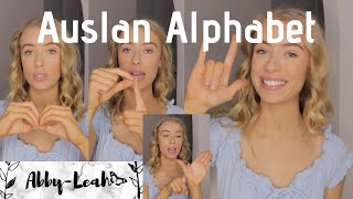 Auslan Alphabet  Australian Sign Language [upl. by Leinoto]