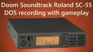 Doom Music Soundtrack Roland SC55 Sound Canvas [upl. by Uzziel]