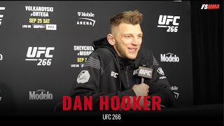 Dan Hooker UFC 266 postfight interview [upl. by Ettennahs]