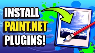 How to Install Paint Net Plugins Pack amp Effects FREE  Beginners Tutorial [upl. by Ennairda]