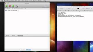 AppleScript Beginner Tutorial 1 For Absolute Beginners [upl. by Meli19]