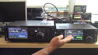 Yaesu FTDX101D  Icom IC7610 Comparison [upl. by Specht543]