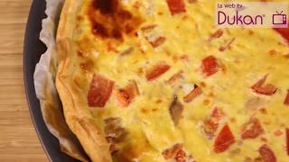 La Tarte au Thon à La Tomate Recette Dukan [upl. by Einnoc809]