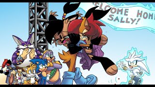 Archie Sonic the Hedgehog Online Comic Issue 250 [upl. by Nhguavad]