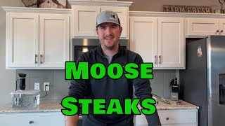 BHW Recipe Grilled Moose Steak Quarantine Special [upl. by Enhpad447]