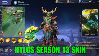 HYLOS  JUNGLE WATCHER SEASON 13 SKIN [upl. by Nereil]