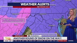 Snow Friday Winter Weather Advisory issued ahead of storm [upl. by Atinwahs682]