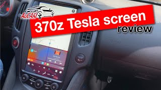 AuCar 370z Tesla screen [upl. by Aicirtam902]