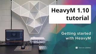 HeavyM 110 Tutorial  How to get started  Projection mapping tutorial [upl. by Ailam272]